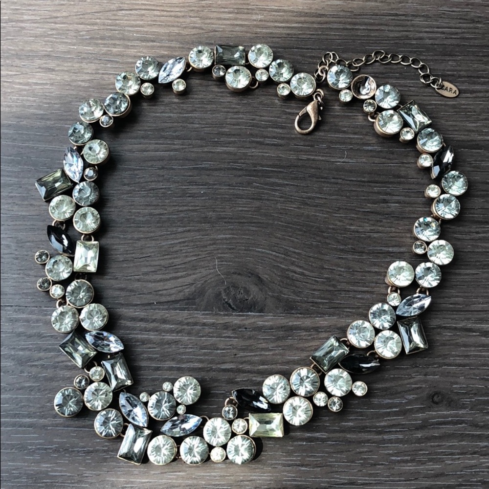 Zara jeweled necklace